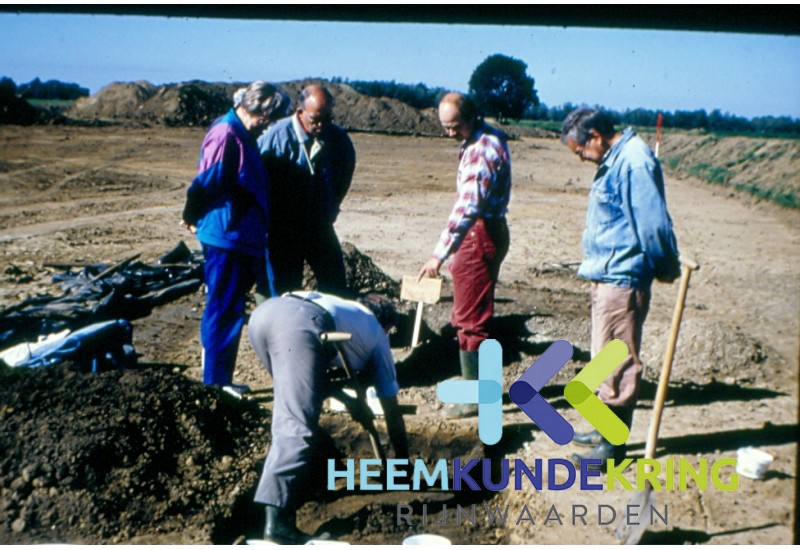Archeologie`s onderzoek Herwen 1996 Geitenwaard F00000657
